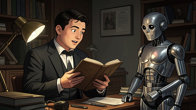 Curiosity About Robots from "The Caves of Steel". Curiosity About Robots An eager student Bentley offers R. Daneel bookfilms about robots and says he opposes them.