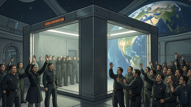 Withdrawal as Leverage from "The Caves of Steel". Withdrawal as Leverage A strategic retreat Spacetown decides to stop the Sarton investigation and leave Earth.