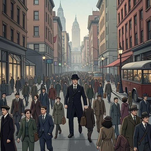 A City of Customs from "The Caves of Steel". Rules governing personal space, meals, hygiene, and transit reveal a society whose stability depends as much on shared habits as on technology.