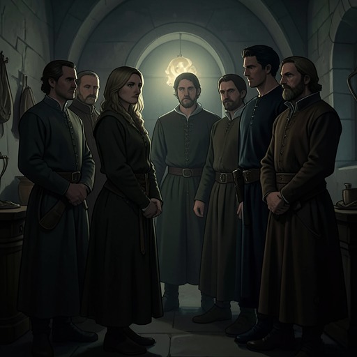 The Secret Organization from "The Caves of Steel". The investigation distinguishes a broad, romantic Medievalist base from the smaller, dangerous political operation that uses public hostility for its own ends.