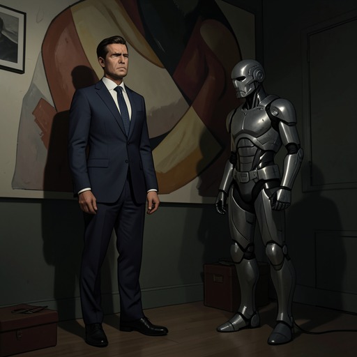 Enderby’s Double Role from "The Caves of Steel". Julius Enderby’s trusted public position conceals a political commitment that leads to an accidental killing, a cover-up, and exposure.