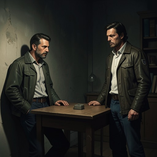 Friendship Under Suspicion from "The Caves of Steel". Baley’s old friendship with Enderby turns the case’s final revelation into a personal betrayal complicated by shared history and a conditional chance at repair.