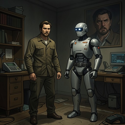 Justice Versus Mercy from "The Caves of Steel". Baley’s pursuit of evidence gradually becomes a struggle between legal accuracy, personal loyalty, and the possibility of mercy for the guilty.