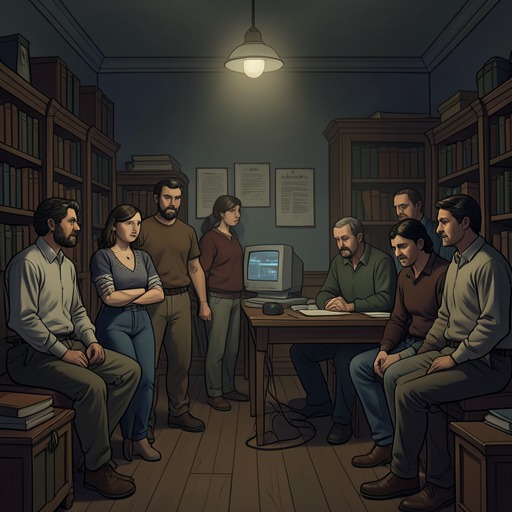 Trust and Political Fear from "The Caves of Steel". The story’s households and institutions are shaped by fear of surveillance, public disorder, and the difficulty of knowing whom to trust.