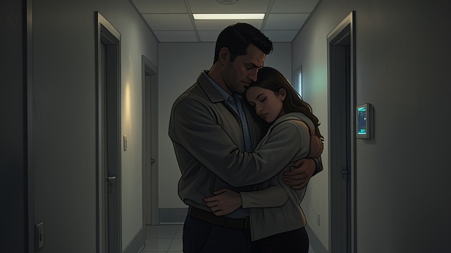 Protective Bedside from "You Should Have Left". Protective Bedside Carrying Her Downstairs After the monitor’s impossible image, the unnamed narrator lifts Esther from her bed and carries her to the sofa.