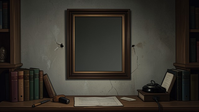 The Missing Photograph from "You Should Have Left". The Missing Photograph A Recalled Image The unnamed narrator remembers a photograph of the woman with the narrow eyes in the laundry room.