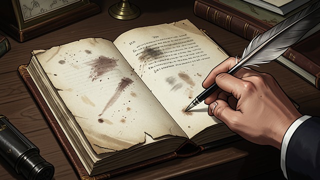 The Written Warning from "You Should Have Left". The Written Warning Words in the Notebook The phrase Get away appears in the narrator’s notes where it does not belong.
