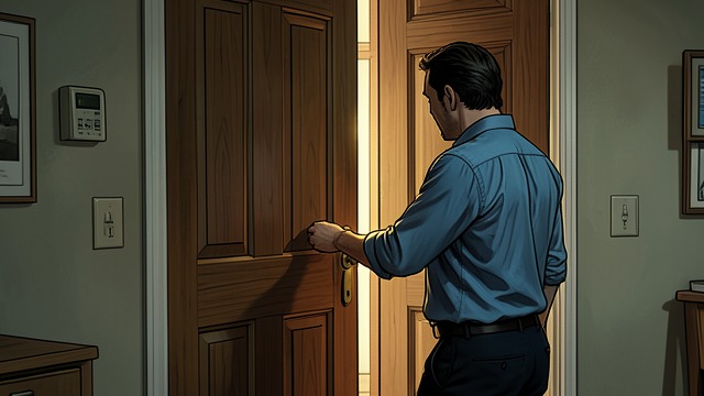 The Locked Room from "You Should Have Left". The Locked Room A Door Outside Reality After seeing impossible images on the monitor, the unnamed narrator locks the living-room door and brings Esther…