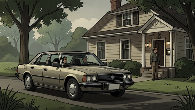 Home After Departure from "You Should Have Left". Home After Departure The Family Car Susanna and Esther depart toward ordinary roads, while the unnamed narrator stands outside the house.