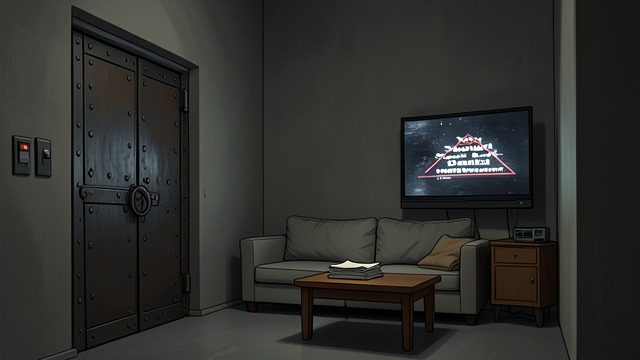 The Locked Living Room from "You Should Have Left". The Locked Living Room A Chosen Refuge The unnamed narrator brings Esther to the living room and locks the door.