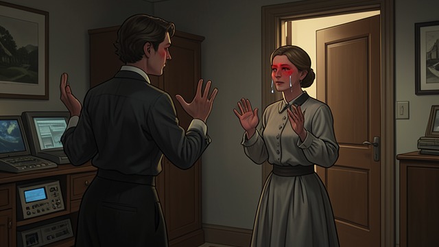 Fragmented Quarrel from "You Should Have Left". Fragmented Quarrel Repeated Escalation The couple alternate between shouting, crying, silence, and attempts at tenderness.