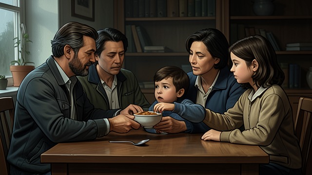 Protective Deprivation from "Charlie and the Chocolate Factory". Protective Deprivation Adult Sacrifice Mr Bucket and Mrs Bucket often surrender their portions to Charlie.