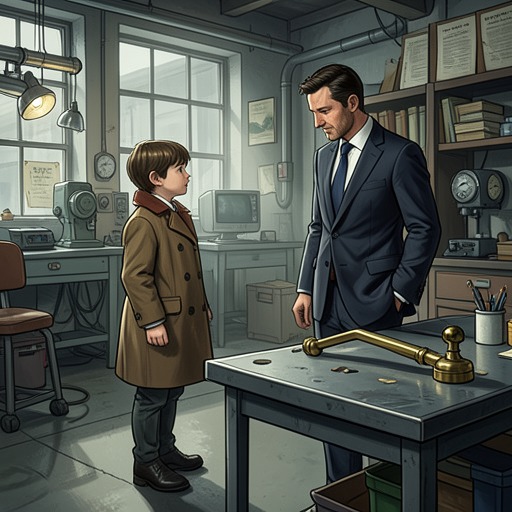 The Reversal of Social Status from "Charlie and the Chocolate Factory". This flow traces Charlie Bucket’s movement from unnoticed poverty into public fame and industrial authority.